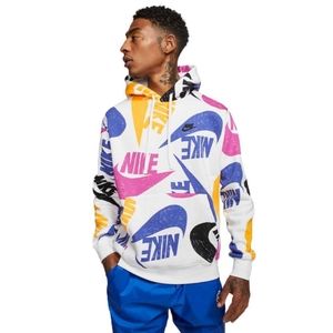 Nike all over print hoodie